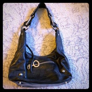 Charles David, leather with silver hardware